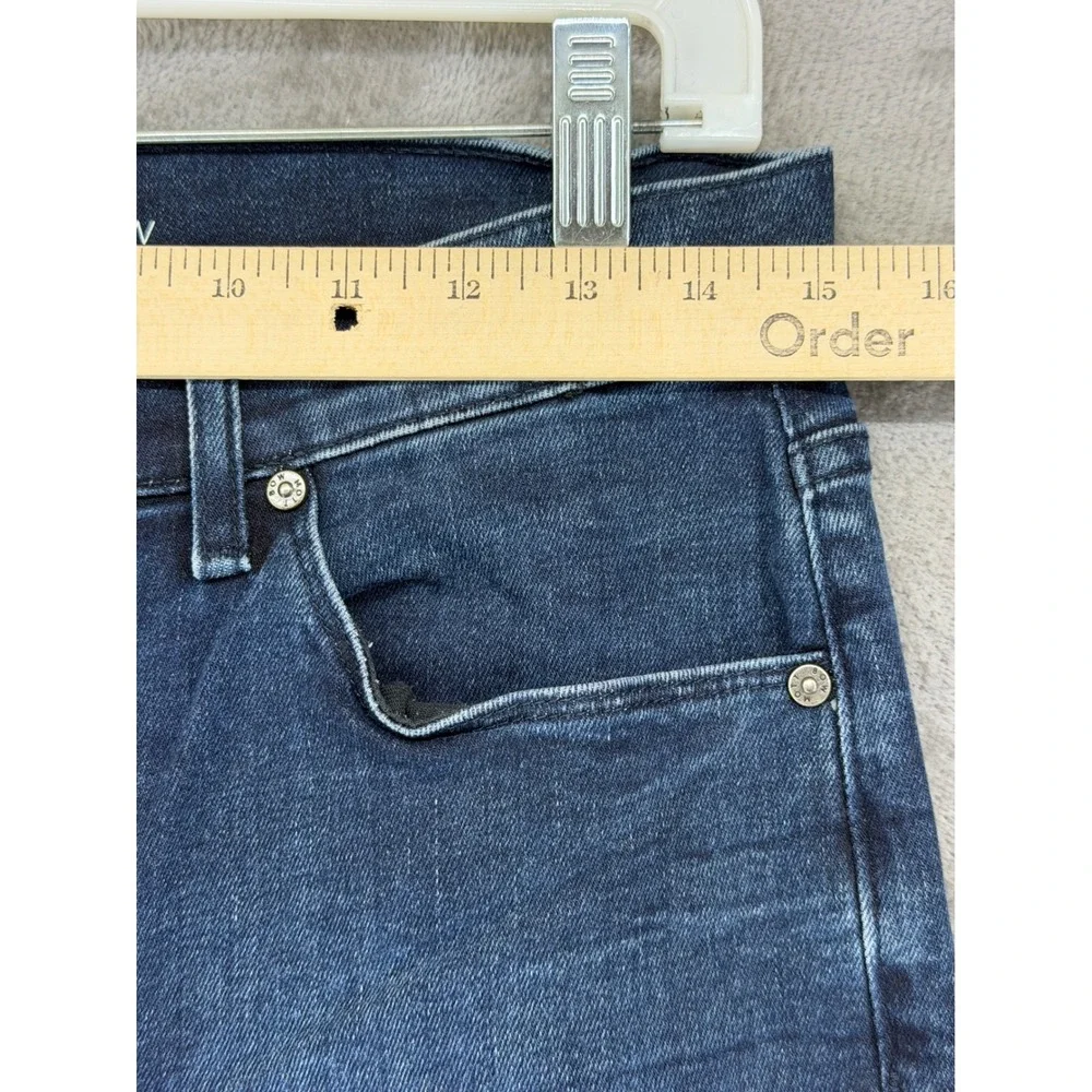 Mott & Bow Staple Slim Fit Jeans Mens 30x30 Dark Indigo Blue Stretch Denim Pants